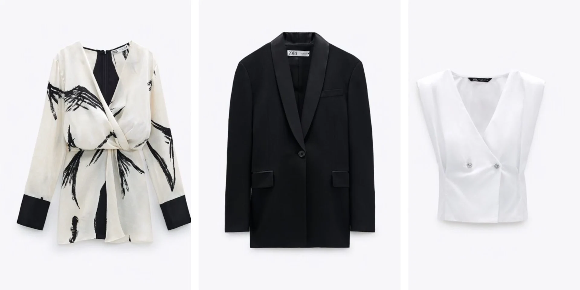 Zara’s new in page is a monochrome lover’s dream – here are 10 of the best bits