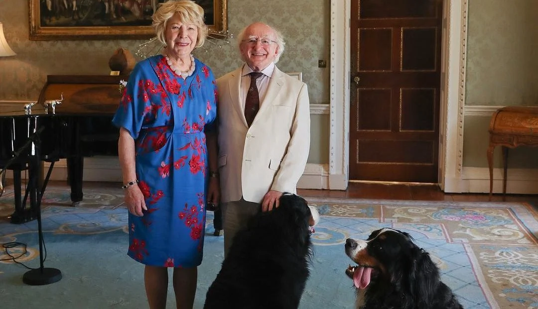 President Higgins announces death of beloved dog Síoda