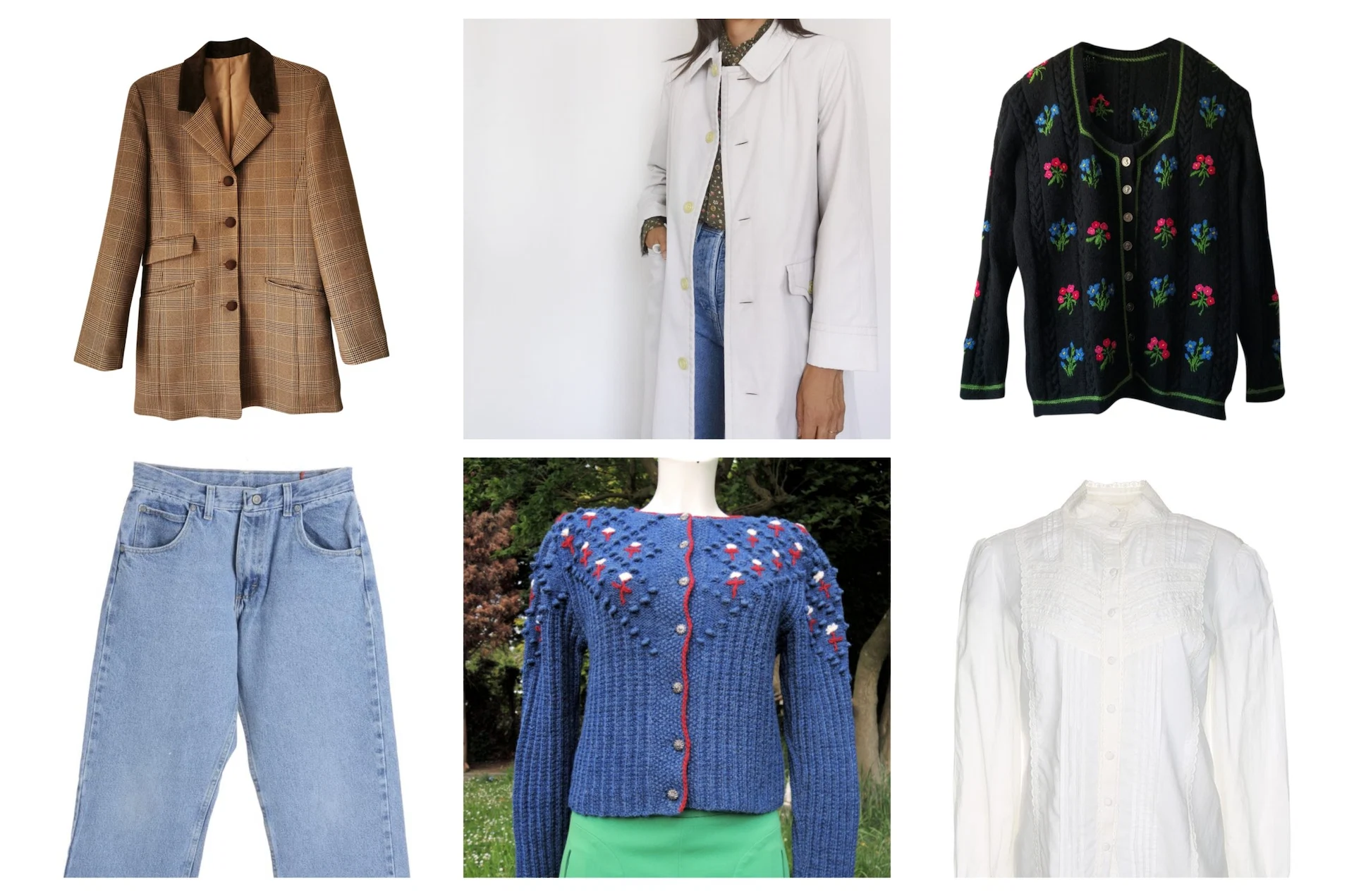 The 5 items you need for an autumn capsule wardrobe and where to find them vintage