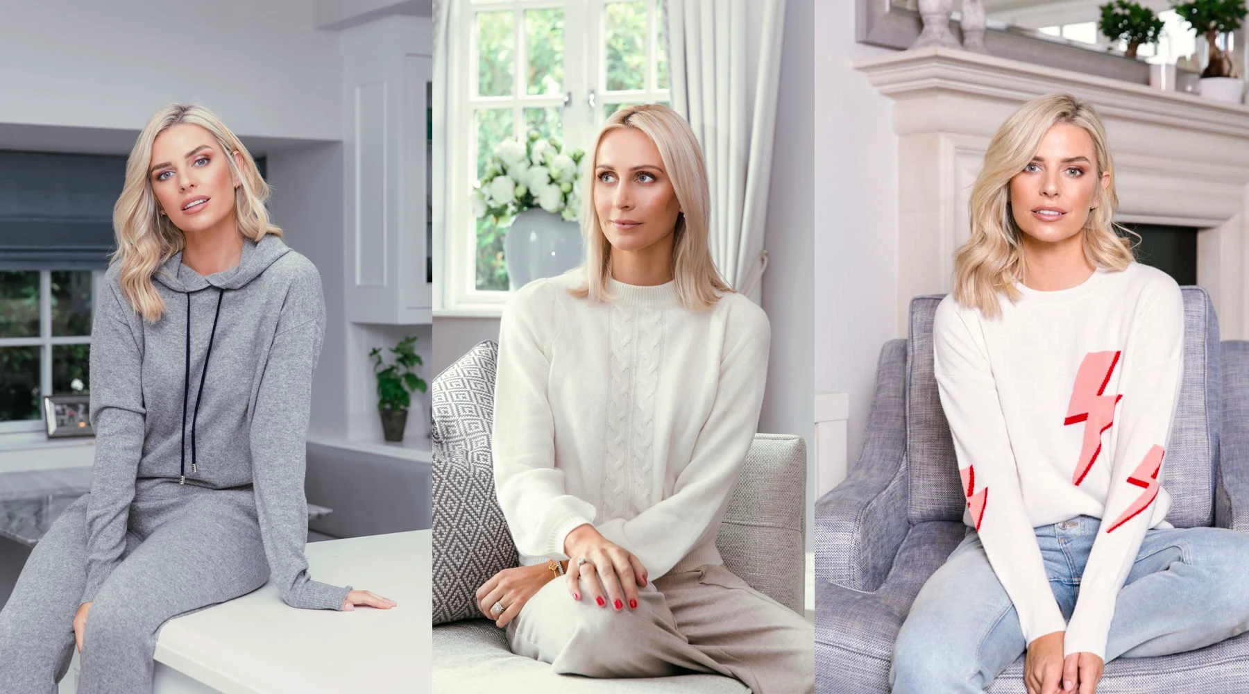 The Lucy x Pippa collection is available today, and we are longing to be wrapped in their cashmere