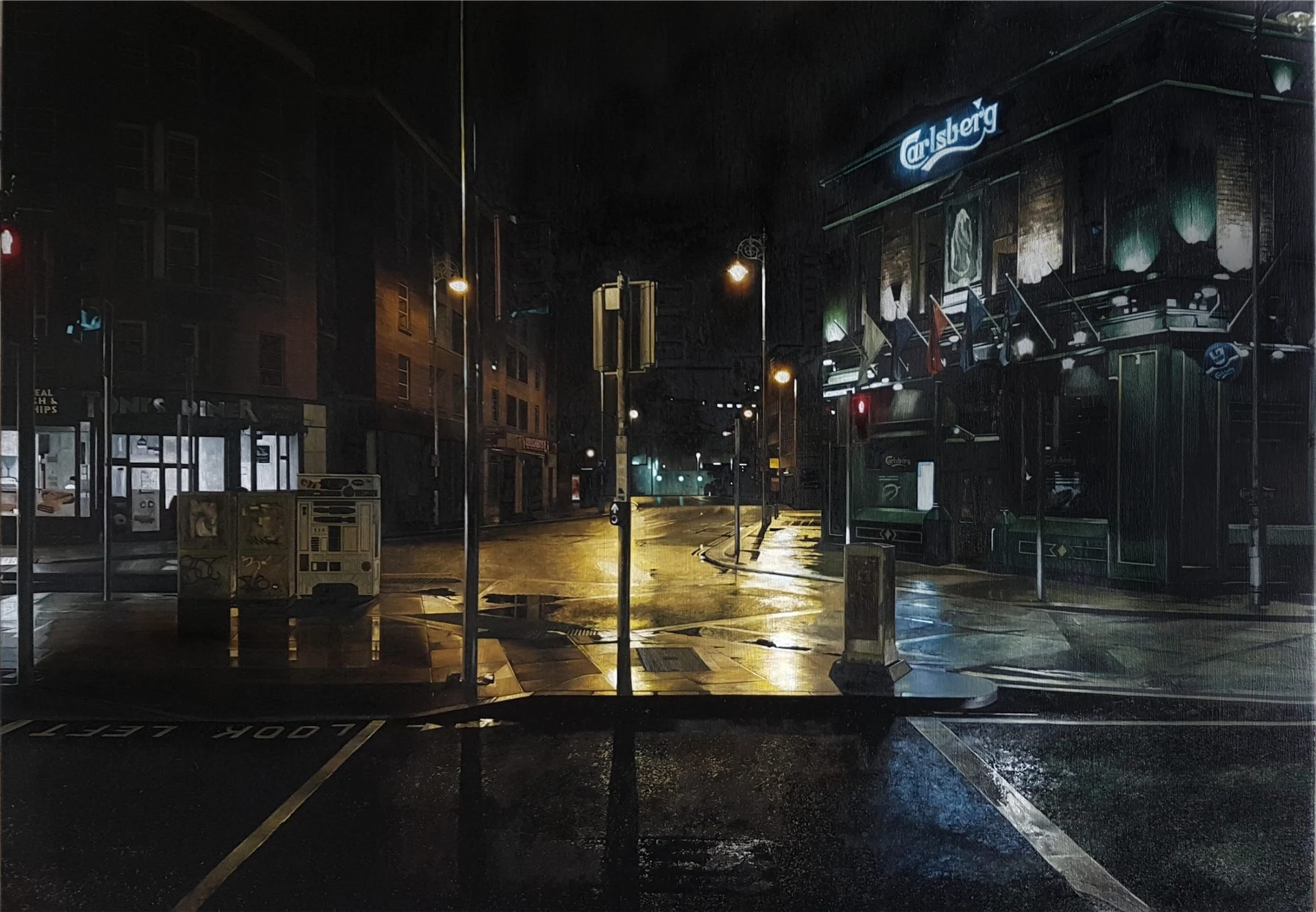 Painter Francis Matthews’ deserted streetscapes are more prescient than ever Painter Francis Matthews’ deserted streetscapes are more prescient than ever