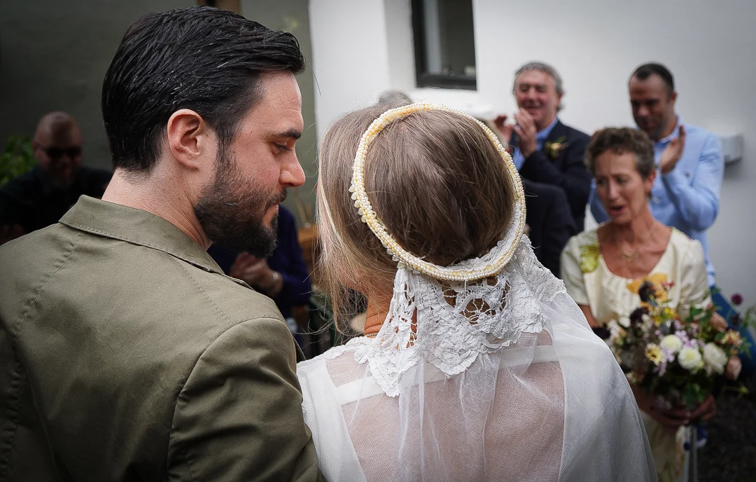 How one couple pulled off a gorgeous pandemic wedding in the garden of their Dublin 12 home