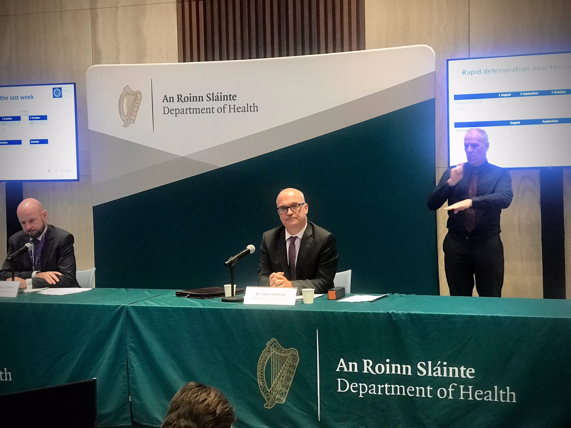 Dr Tony Holohan’s return couldn’t have come at a better time