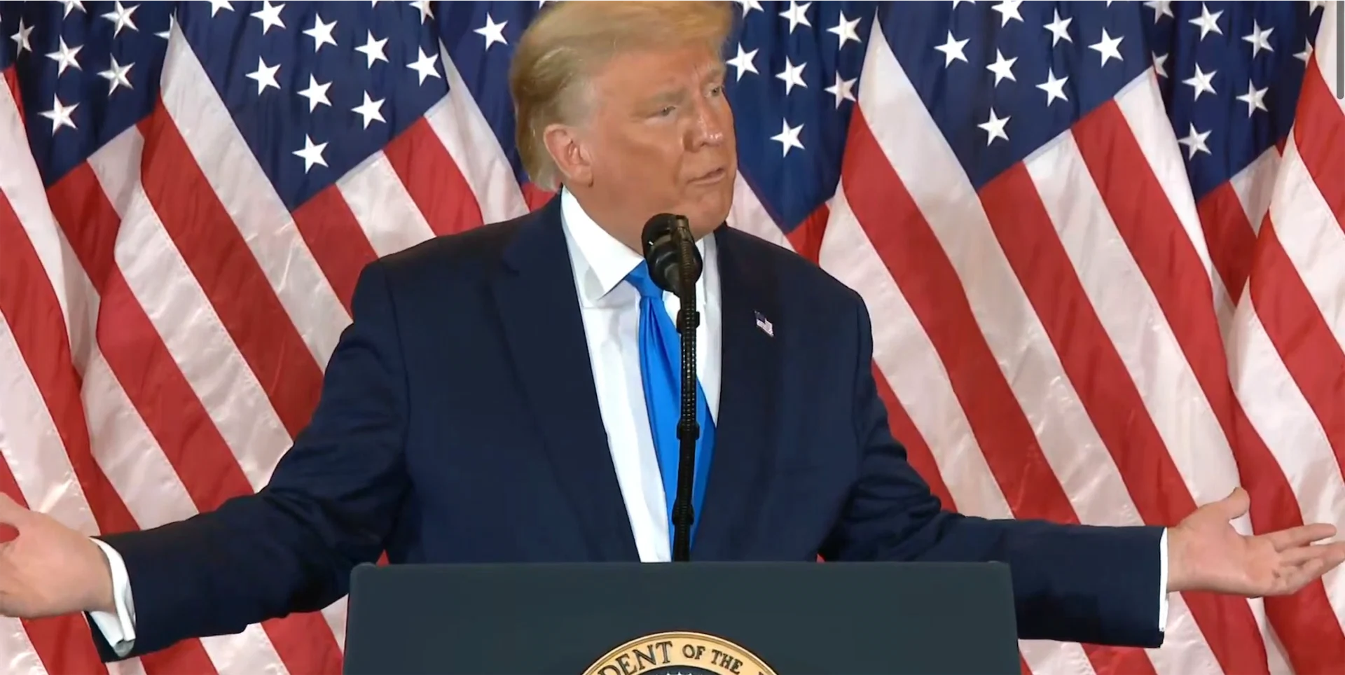 WATCH: Donald Trump claims victory and calls the election ‘a fraud’ on American public WATCH: Donald Trump claims victory and calls the election ‘a fraud’ on American public