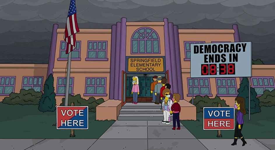 The Simpsons has ‘predicted’ an apocalypse following the election The Simpsons has ‘predicted’ an apocalypse following the election