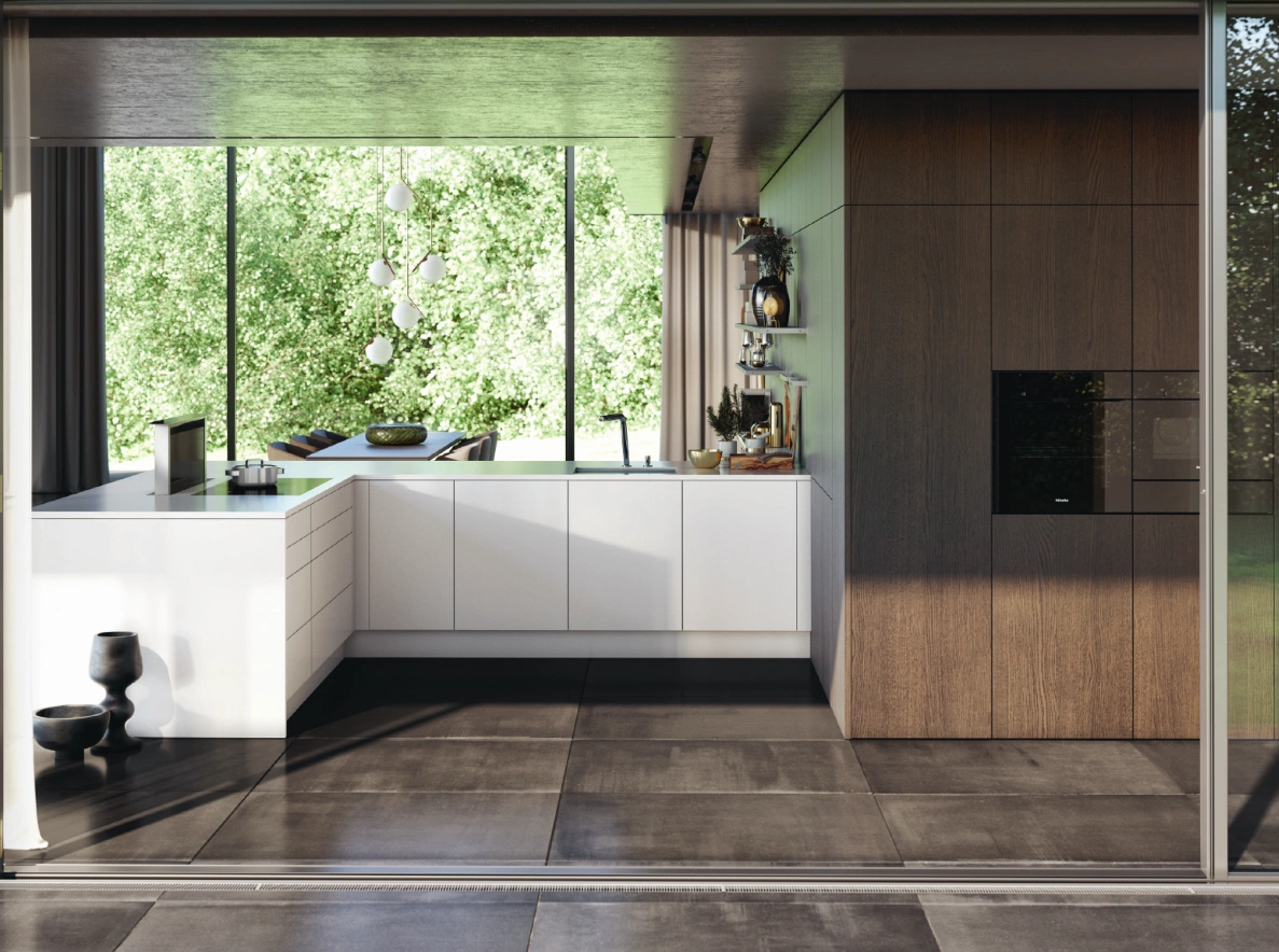 From natural tones and textures to a minimalist masterpiece: Find your perfect kitchen style