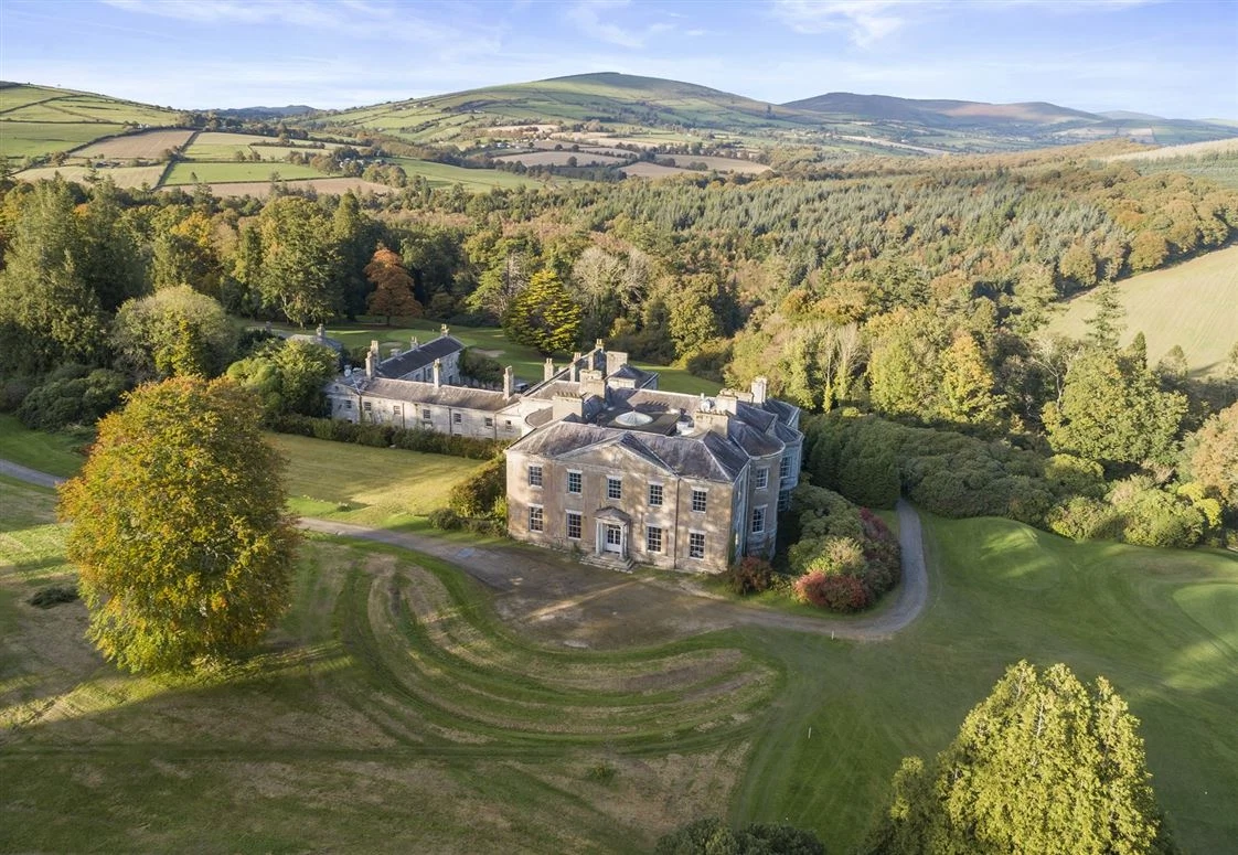Coollattin House is probably Ireland’s largest home, and it’s currently on the market for €975,000