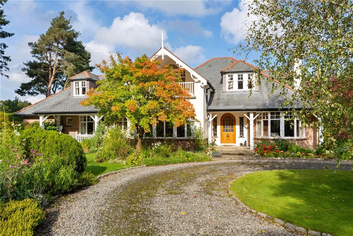 This house in Sandyford for sale for €1.85 million has a very New England feel