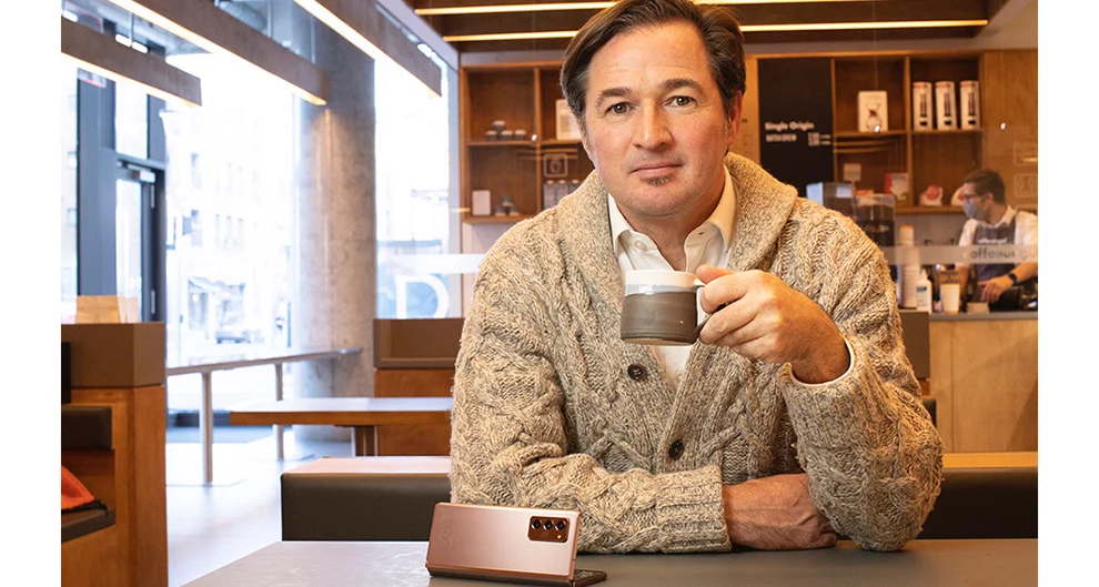 Founder of Coffee Angel Karl Purdy uses this ‘one-stop-shop’ smart device for everything