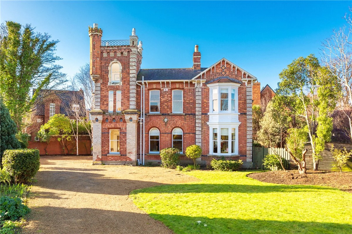 This grand home on Ailesbury Road is priced at €2.95 million