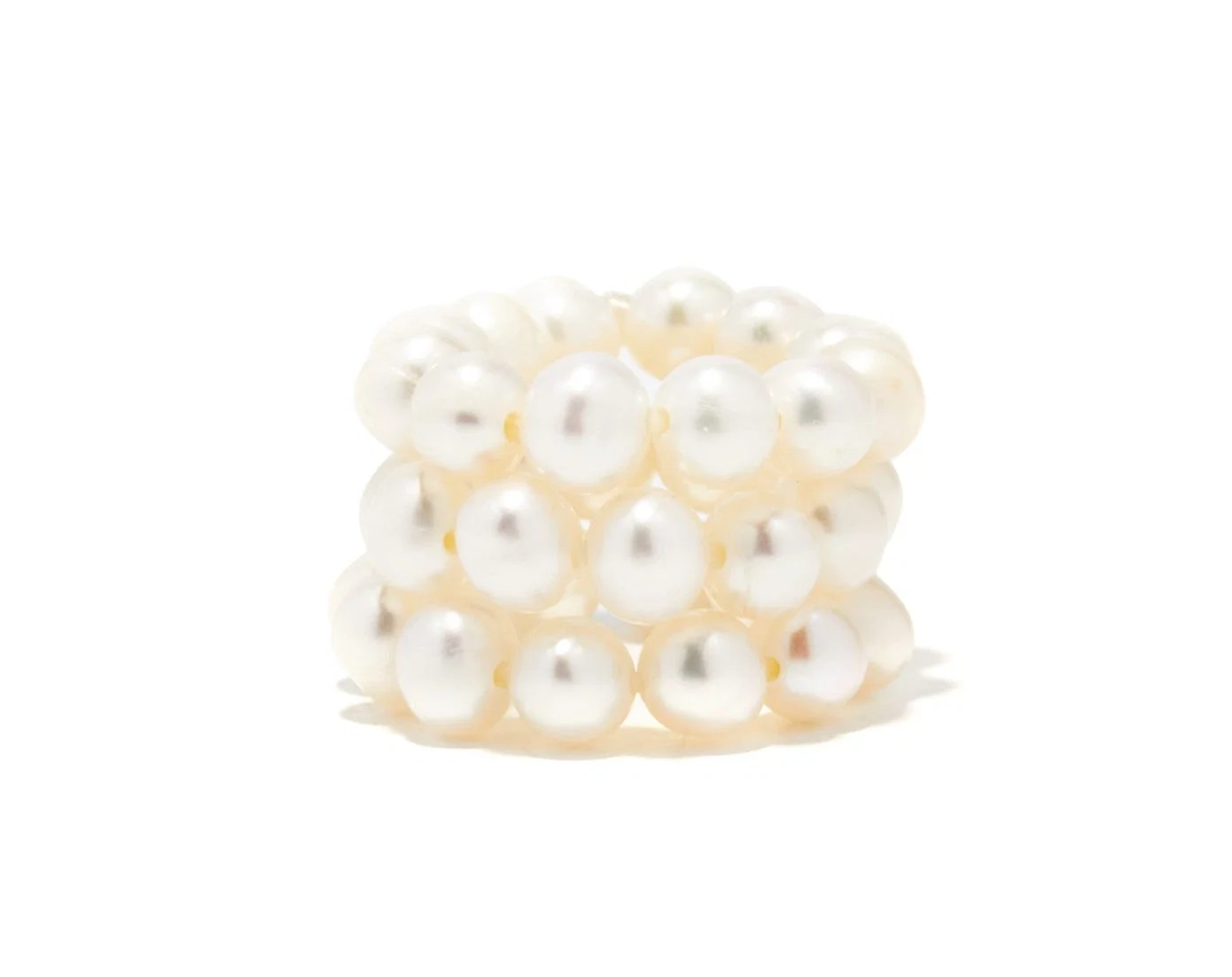 Timeless Pearly Stacking Rings, €245