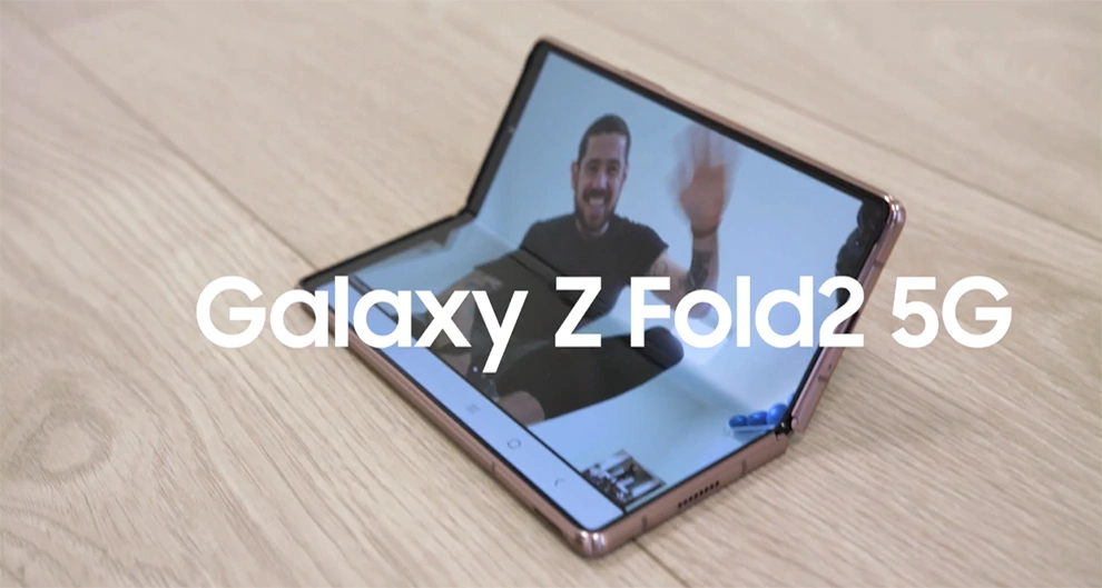 Irish industry leaders try out the new Samsung Galaxy Z Fold 2 5G