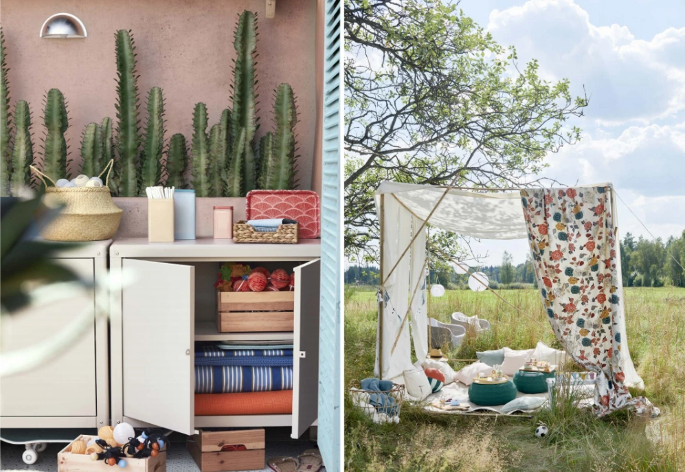 Ikea’s latest collection is making our thoughts drift to warmer days