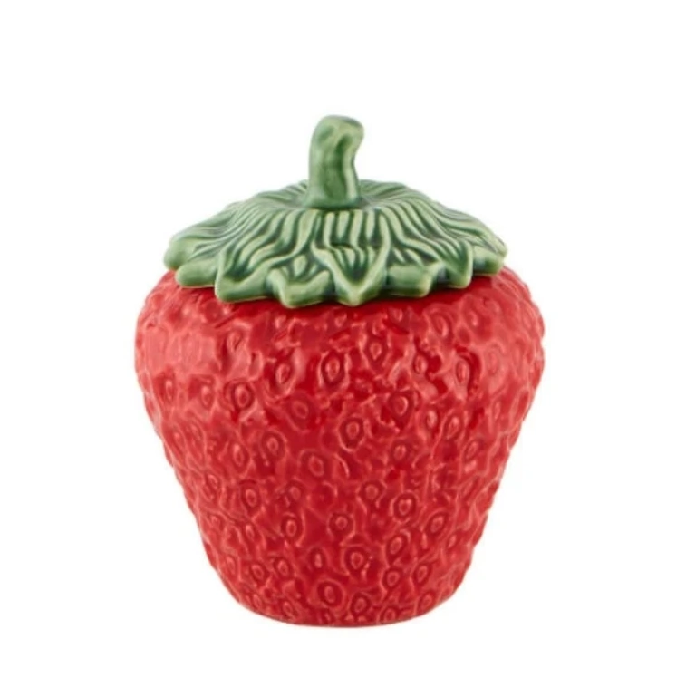 Strawberry Vase €69,99, Stone + Beige