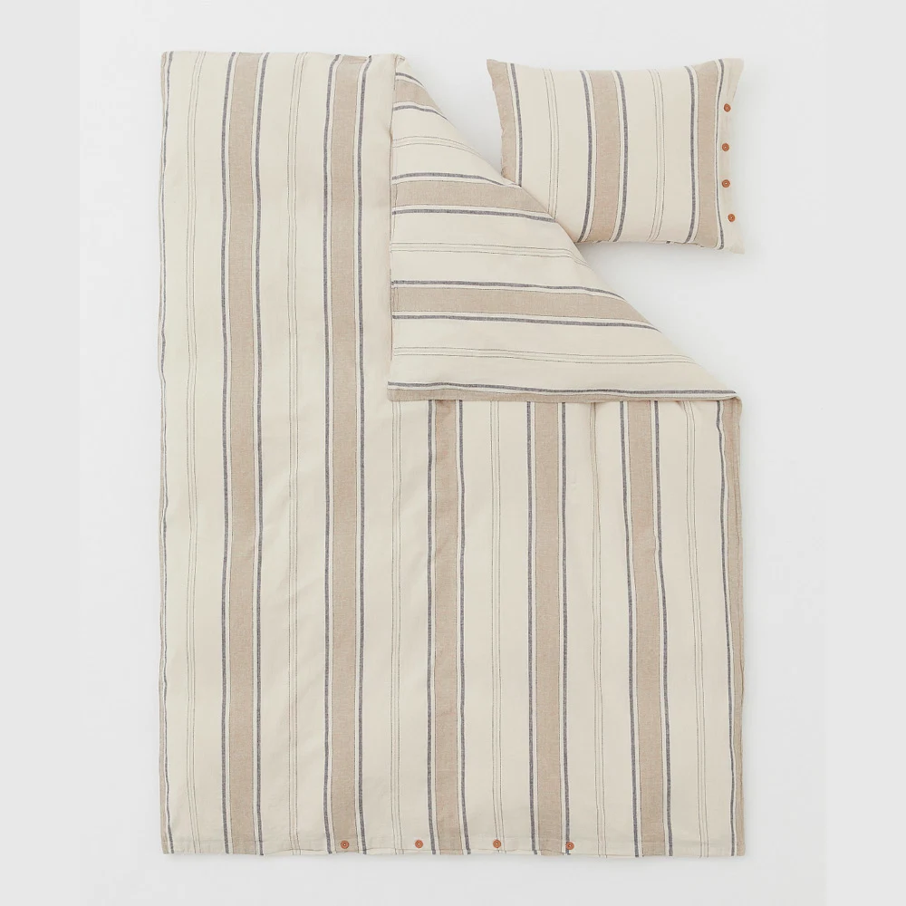 Linen blend duvet set, €69.99