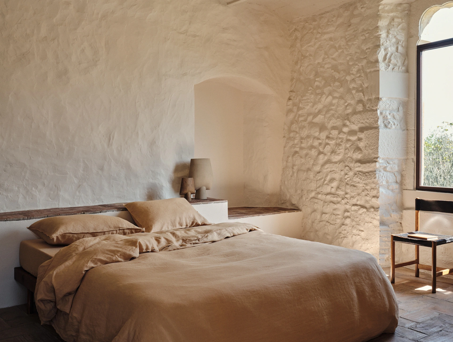 Mango launch their first homeware collection this week and it’s a linen Mediterranean dream