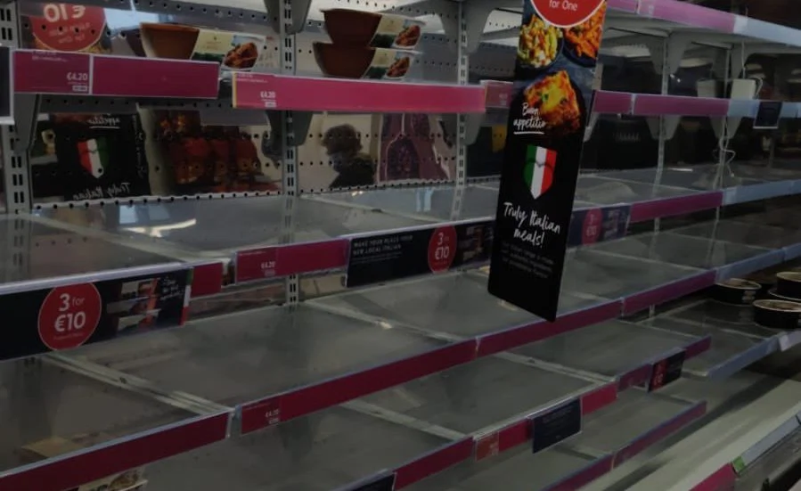 Are the bare shelves in supermarkets a result of Brexit? Are the bare shelves in supermarkets a result of Brexit?