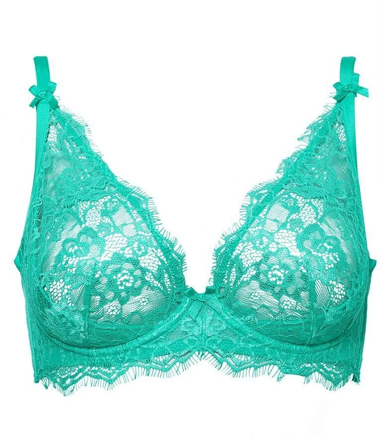 Figleaves Pulse Lace Underwired Plunge Bra, €17