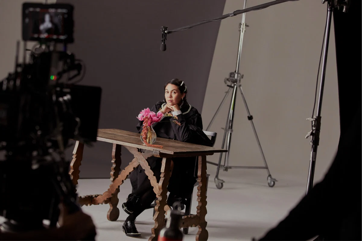 Go behind-the-scenes of the Simone Rocha x H&M collection