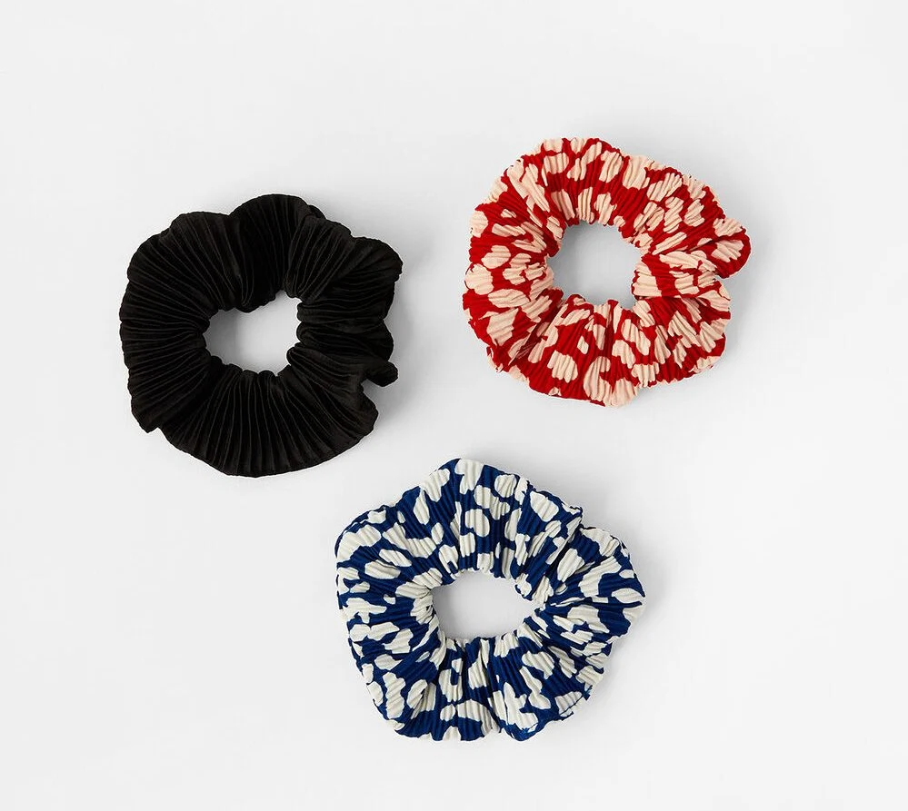 Accessorize Pleated Scrunchie Set, €9.90