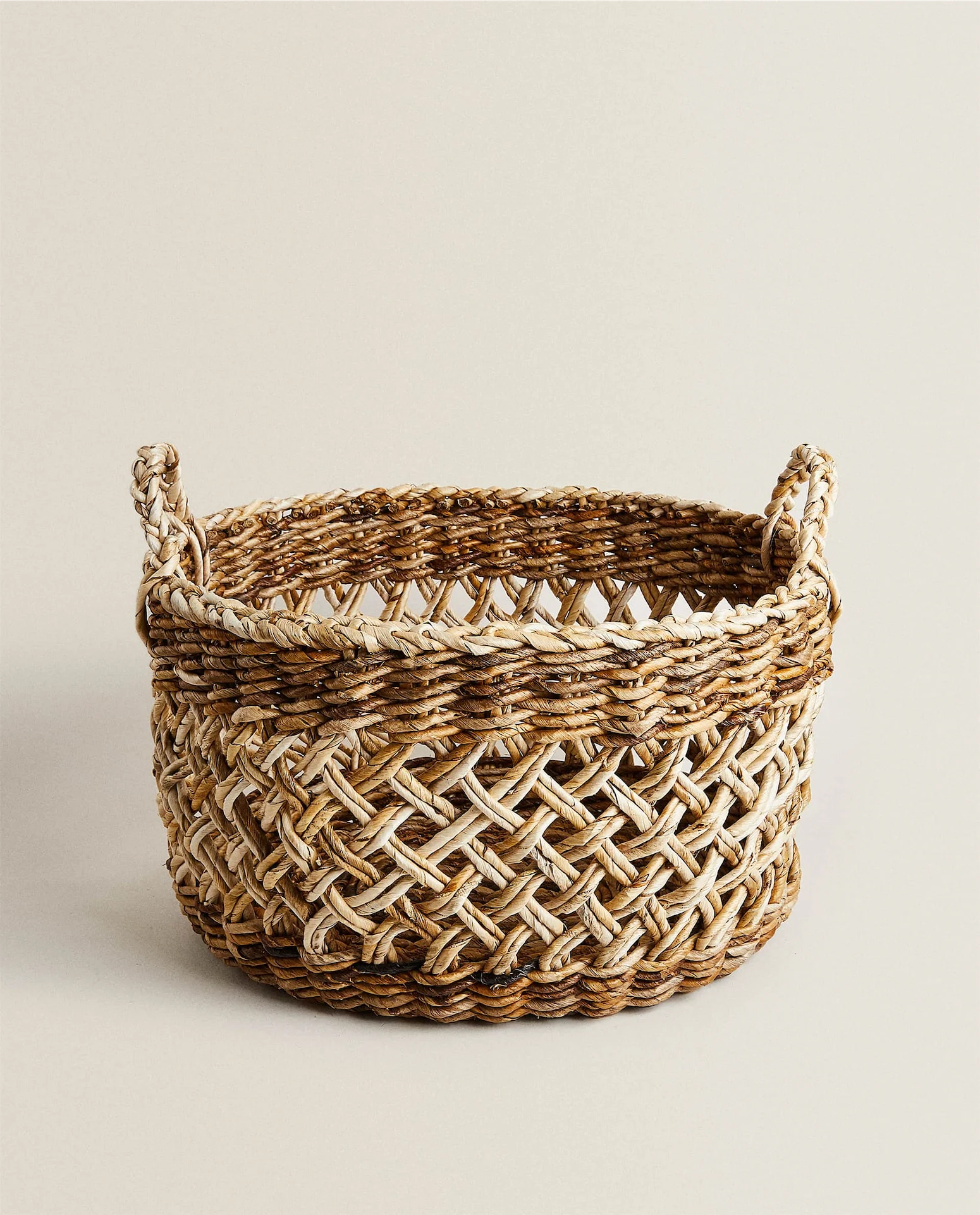 Banana leaf basket, €59.99, Zara Home