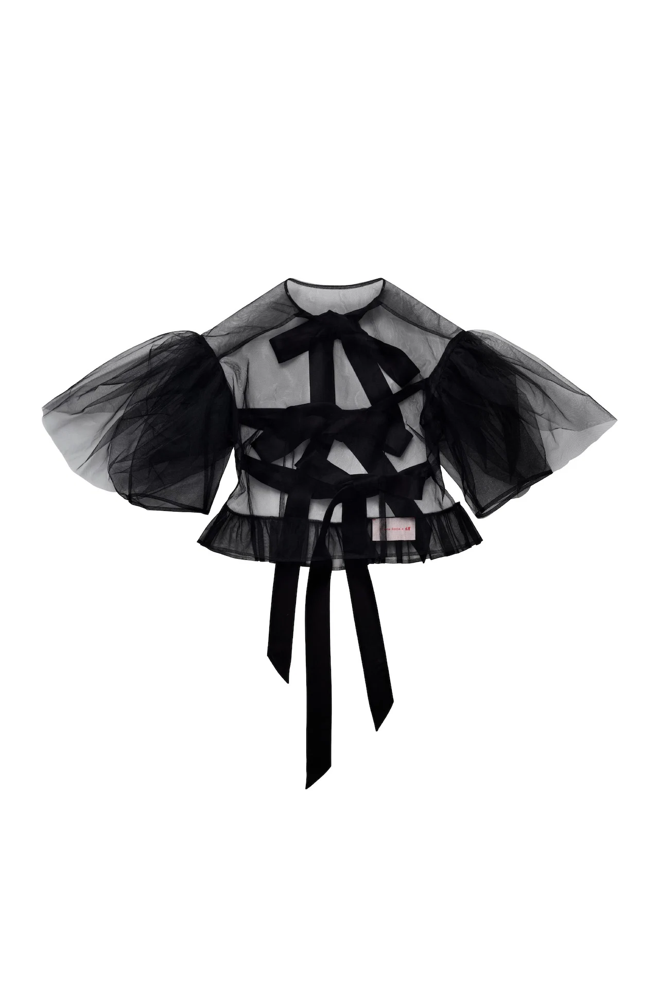 Black tulle top, €49.99