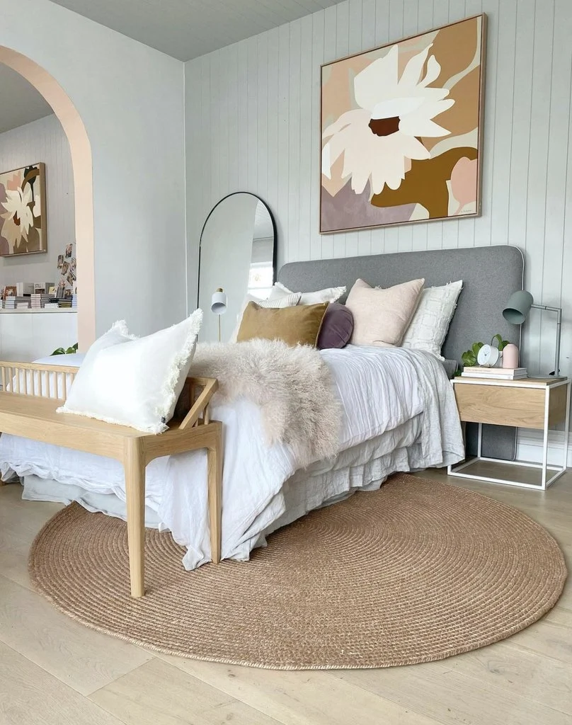 pastel bedroom
