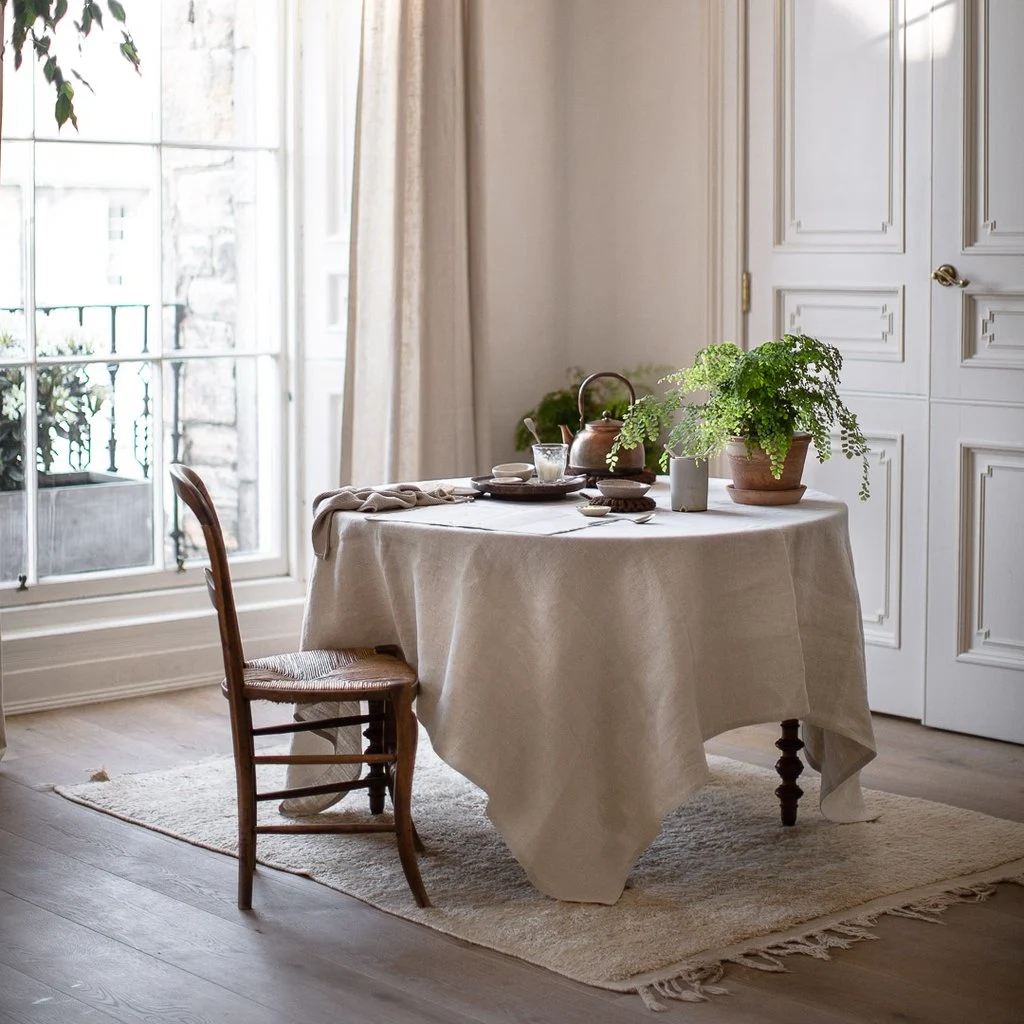 Belgian Linen Tablecloth, approximately €164.95, Ingredients LDN