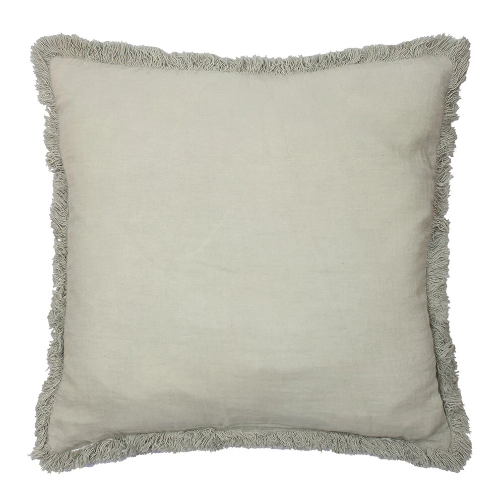 À LA cushion cover with fringing, €50, Amara