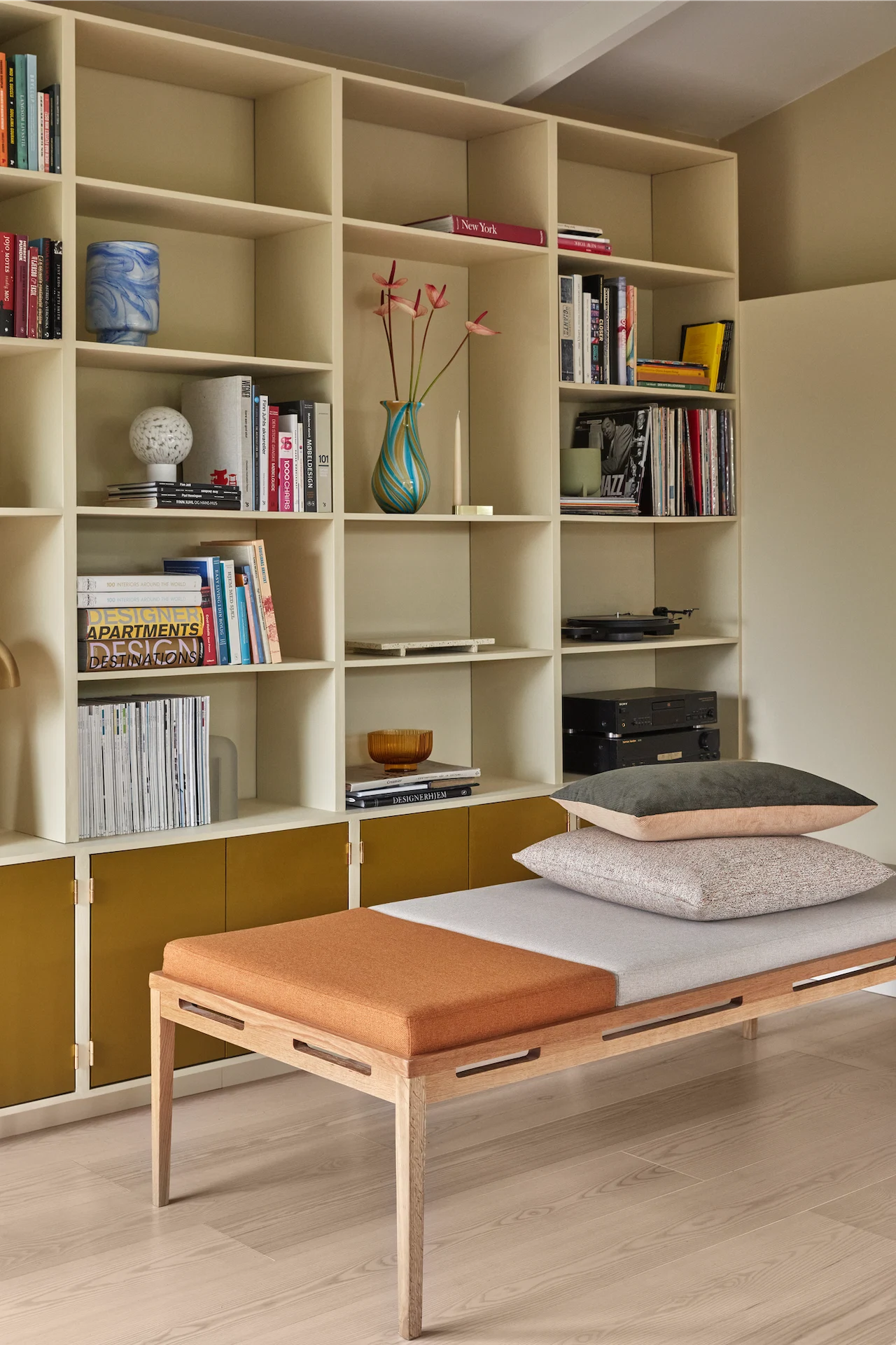 Styling your shelves is the fun (and totally free) way to refresh your rooms in lockdown