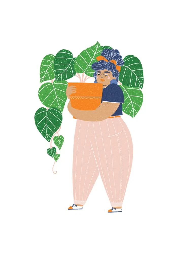 Tara O’Brien Plant Baby, €18, Jam Art Prints