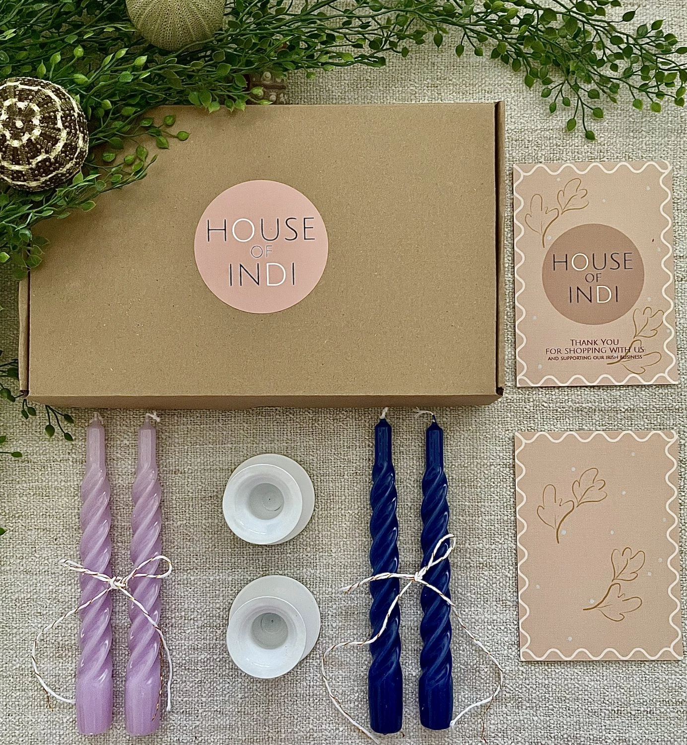 Candle Gift Box, €25.95, House of Indi