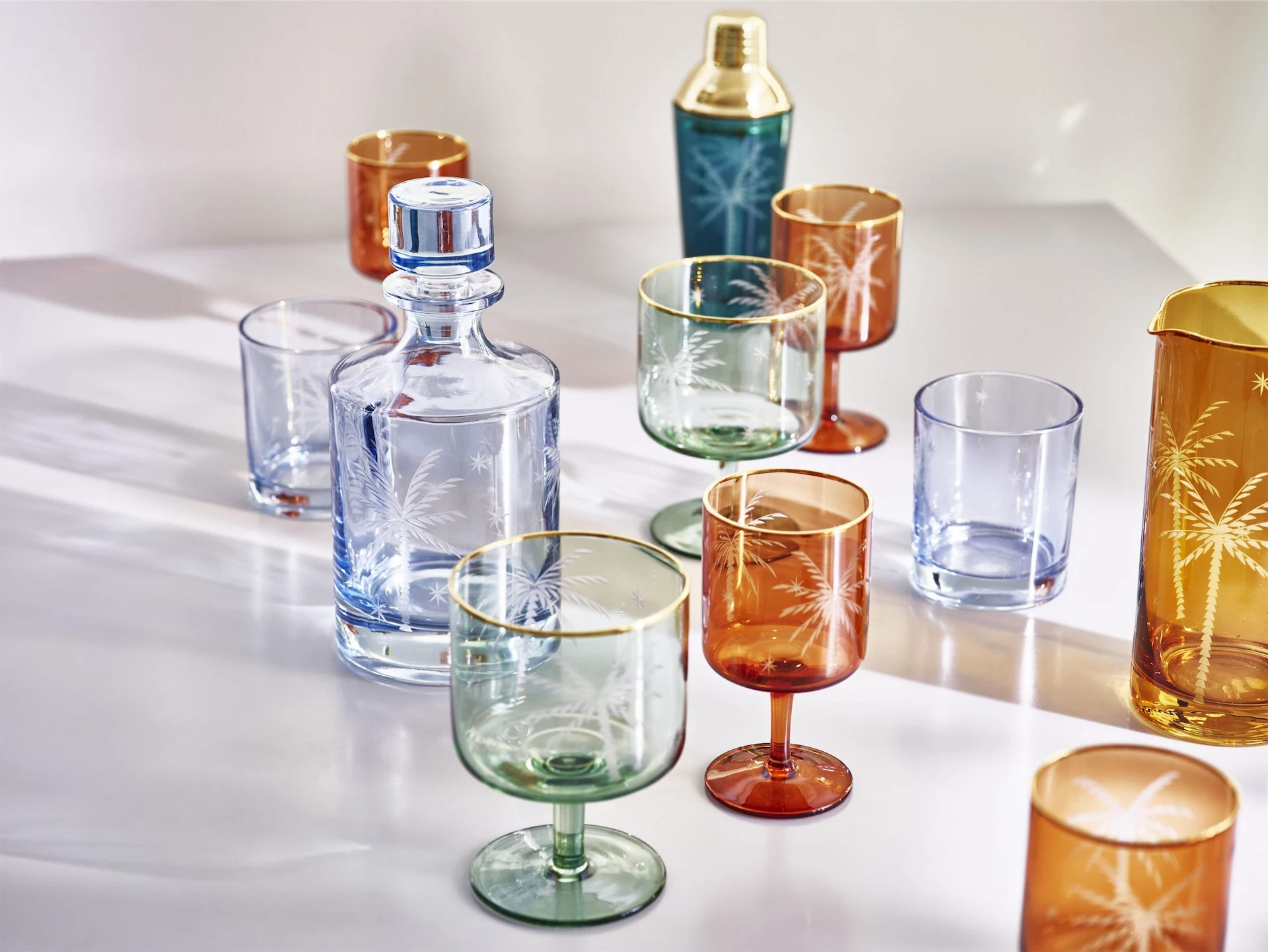 Elevate your weekend tipple with these gorgeous pieces to add to your bar cart