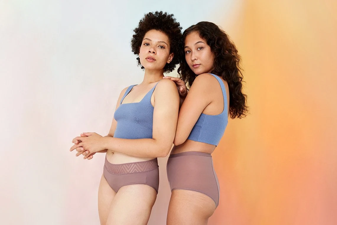 Thinx was one of the early pioneers of period “panties”, an American company employing patented high-tech textiles to soak up flow, wick moisture and neutralise odour. 