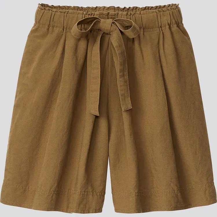 Linen Blend Short Sleeved Pullover Shirt, €34.90