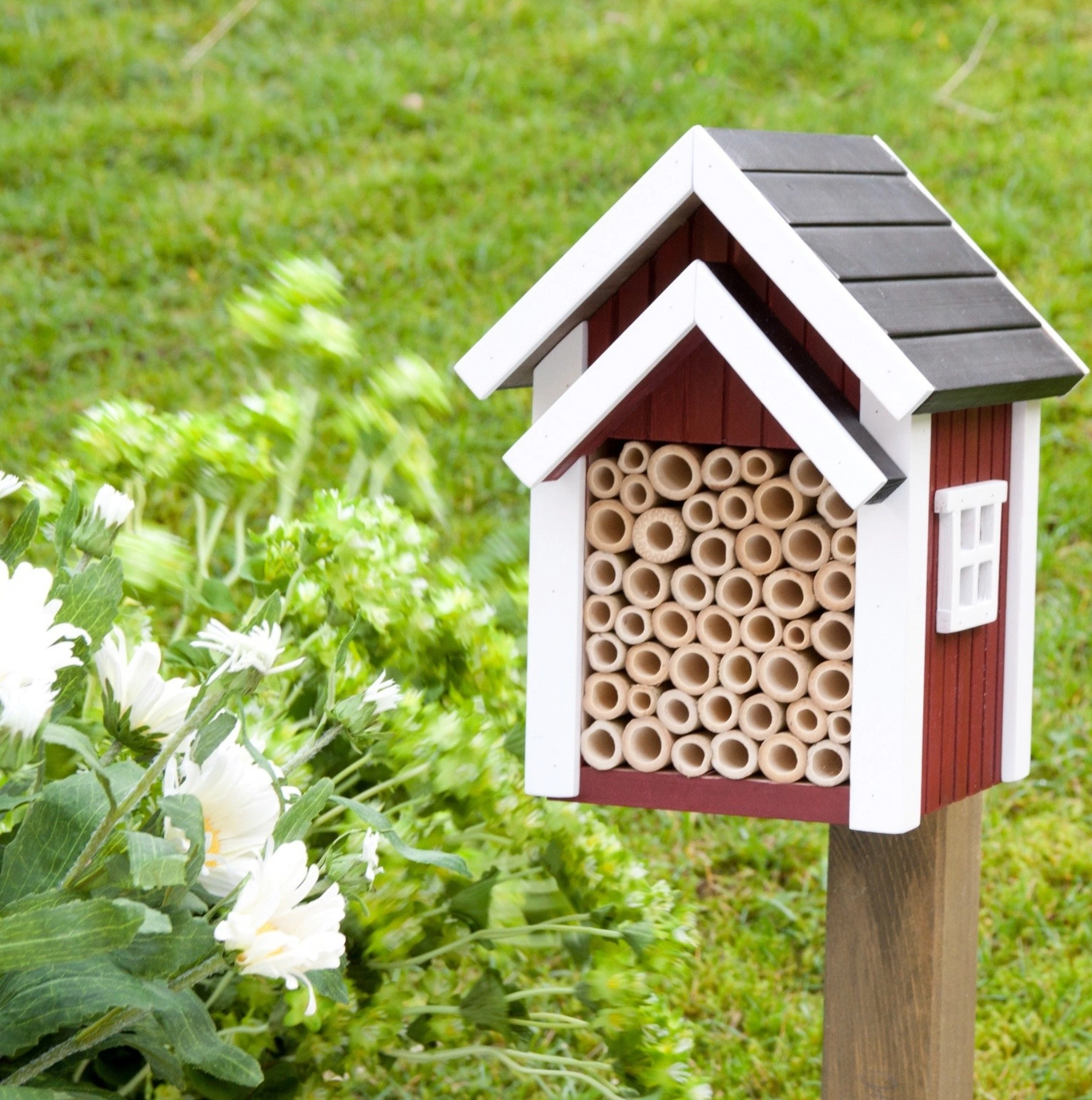The Blue Door Bee box for solo bees, €49