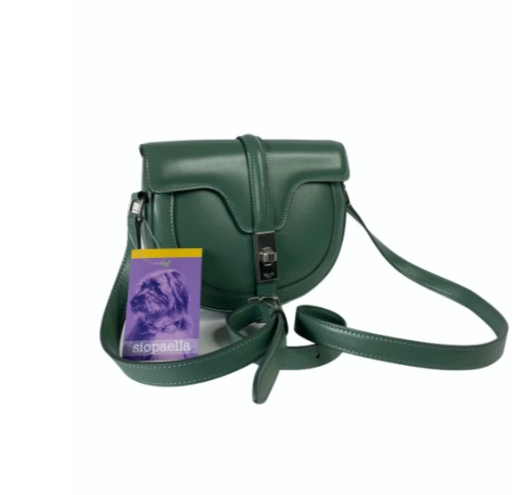 Celine Sage Green Leather 'Besace' Crossbody, €995