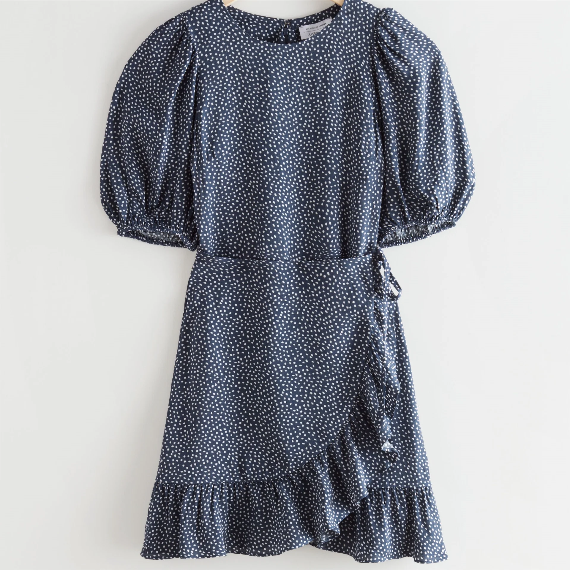 Ruffled Puff Sleeve mini dress, €69, & Other Stories
