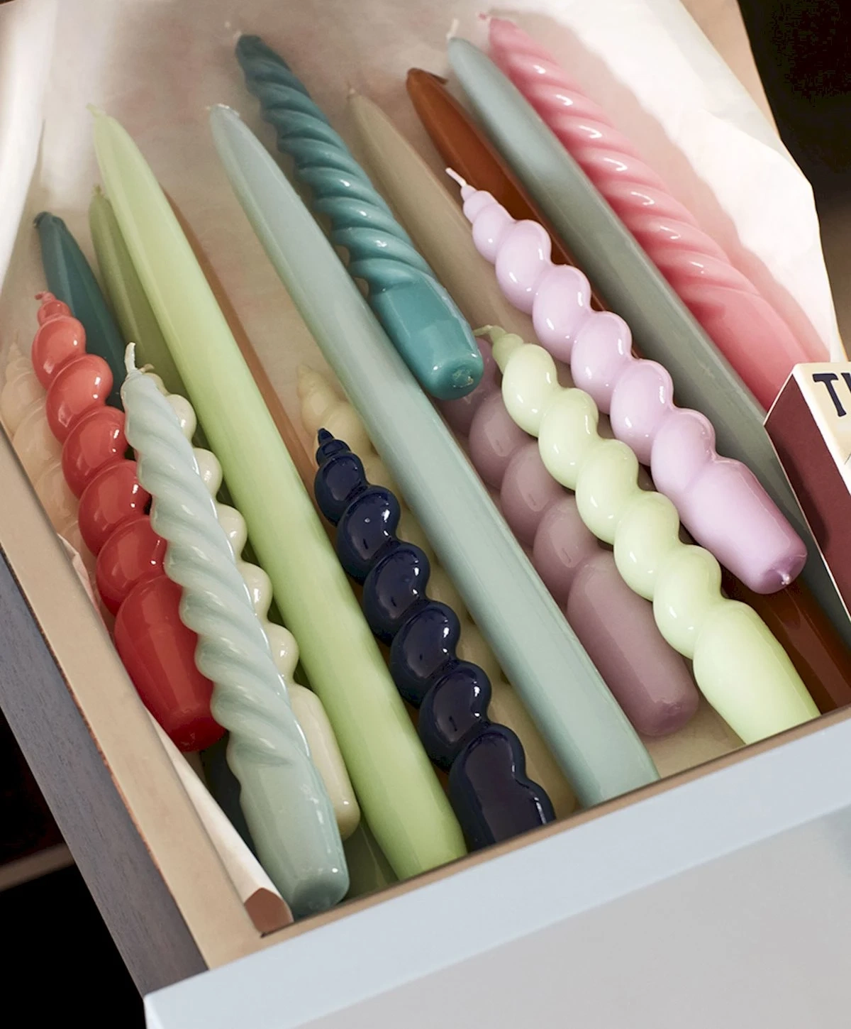 Sic spiral candles, €25, Finnish Design Shop