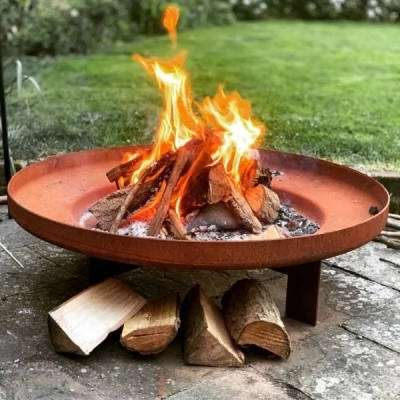 Corten steel fire bowl,  €295