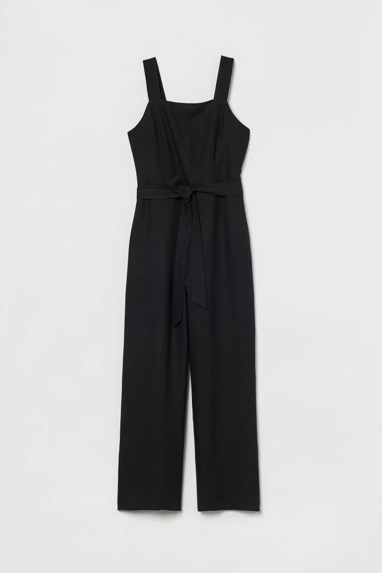 Linen-blend jumpsuit, €39.99, H&M