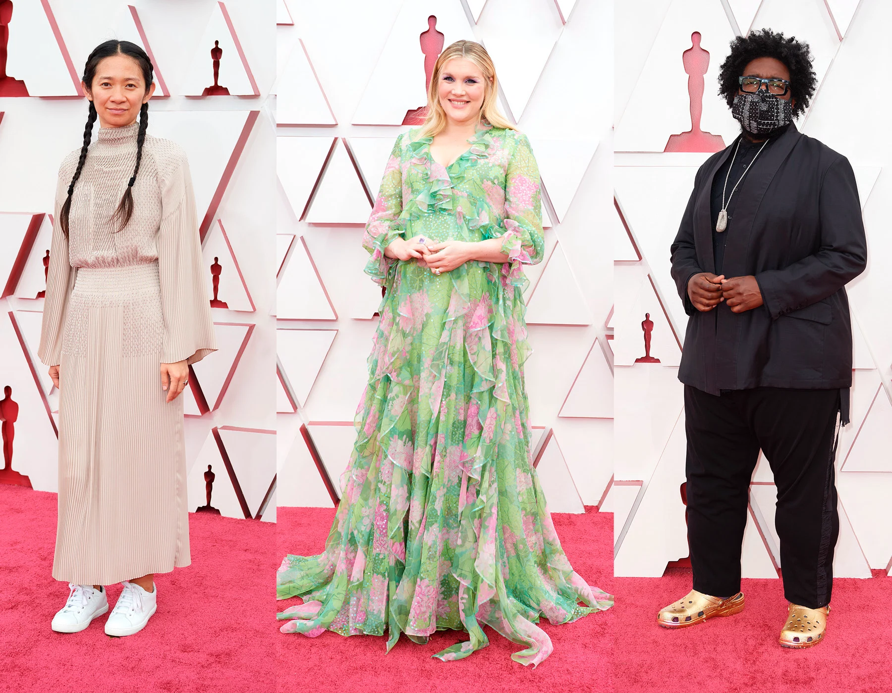 The 2021 Oscars red carpet proved that comfort is still king (even though producers banned casual attire)
