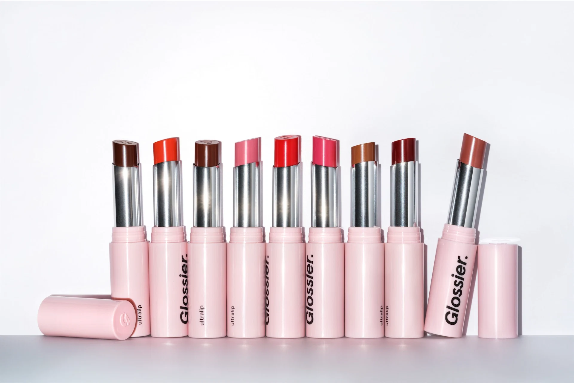 Check out every shade of Glossier Ultralip, the new balm and lip tint hybrid