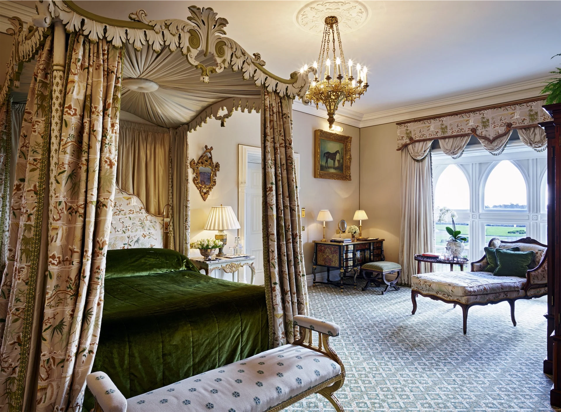 Ashford Castle’s executive housekeeper shares the perfect bedroom setup for a luxurious night’s sleep