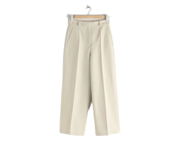 & Other Stories Wide Press Crease Trousers, €69