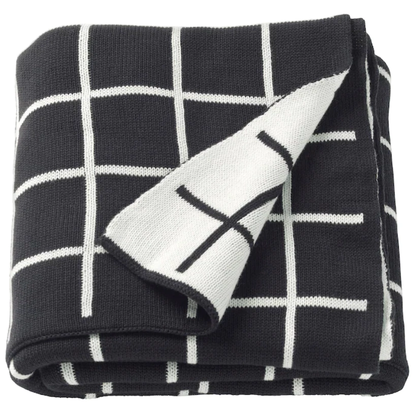 Almalie throw, €29, Ikea
