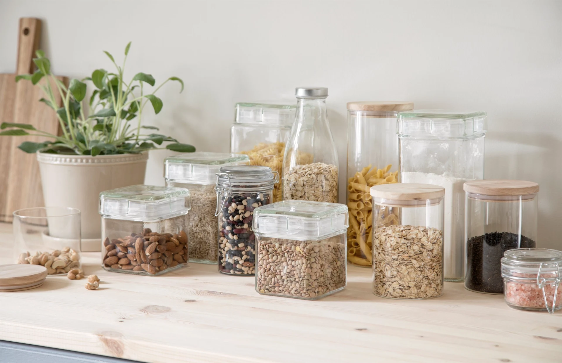 Storage jars, from €2.12