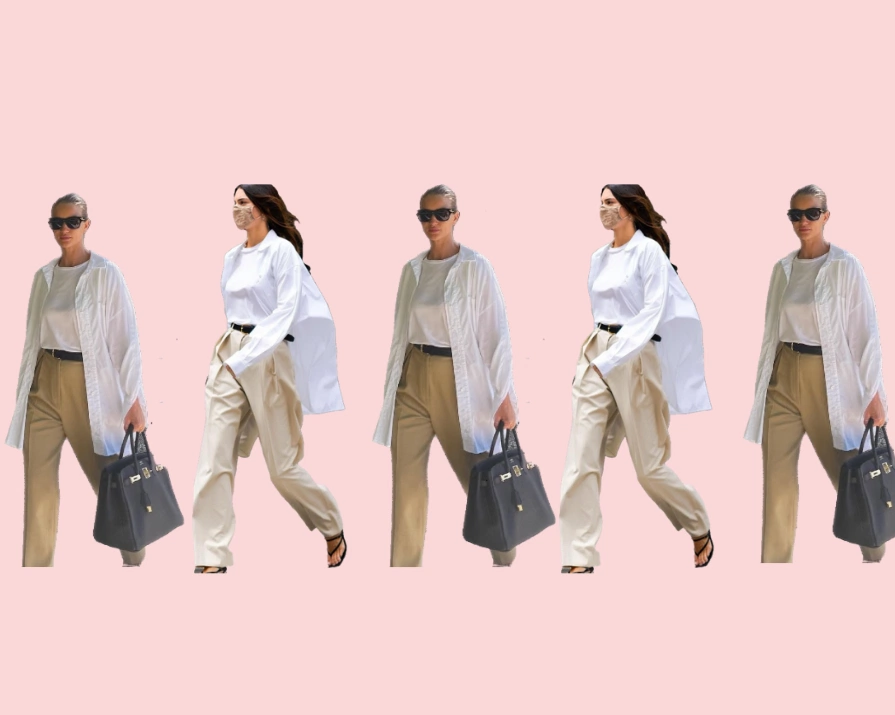This chic, minimal outfit formula is all over Instagram