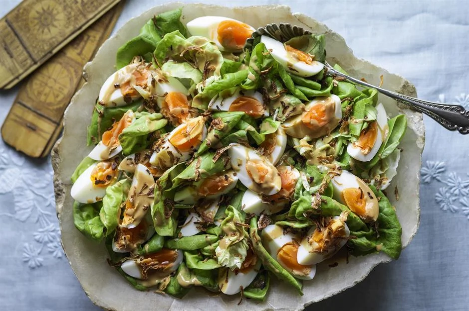 This Burmese salad makes the perfect simple weekday supper This Burmese salad makes the perfect simple weekday supper