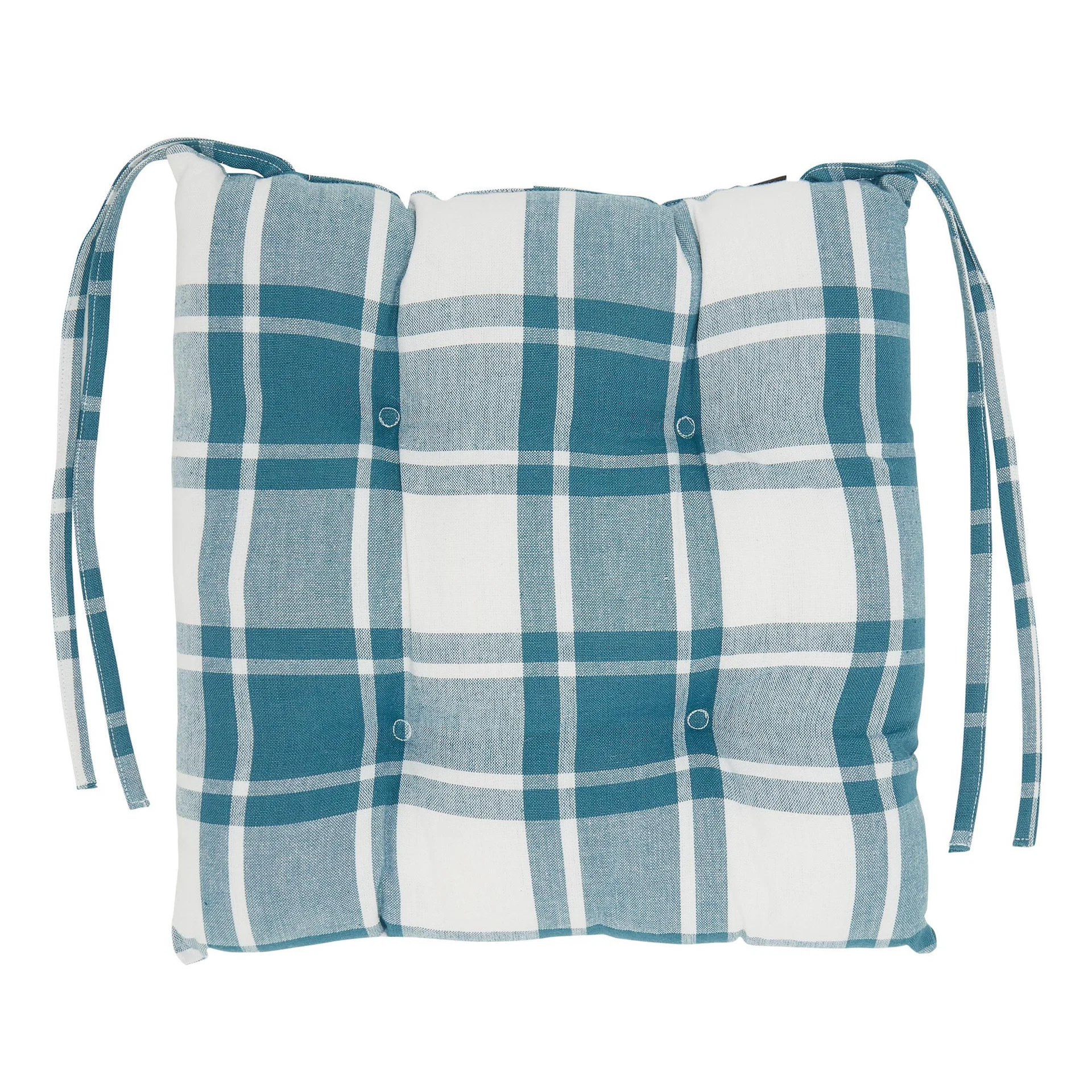Check seat cushion, €8 (reduced from €30), Arnotts